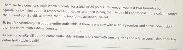 There are five questions, each worth 5 points, for a | Chegg.com