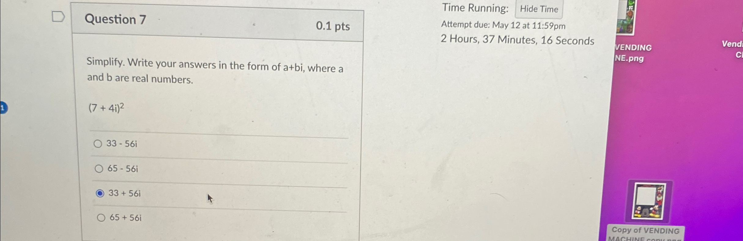 Solved \table[[Question 7],[Simplify. ﻿Write your answers in | Chegg.com