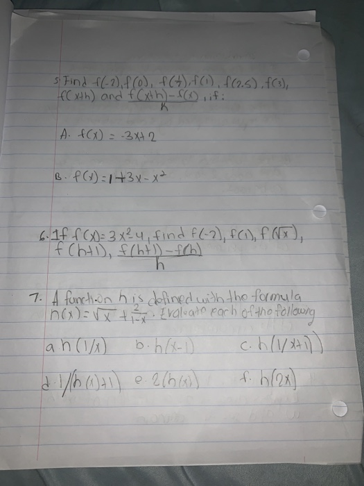 Solved Introduction to functions I Use function notation to | Chegg.com