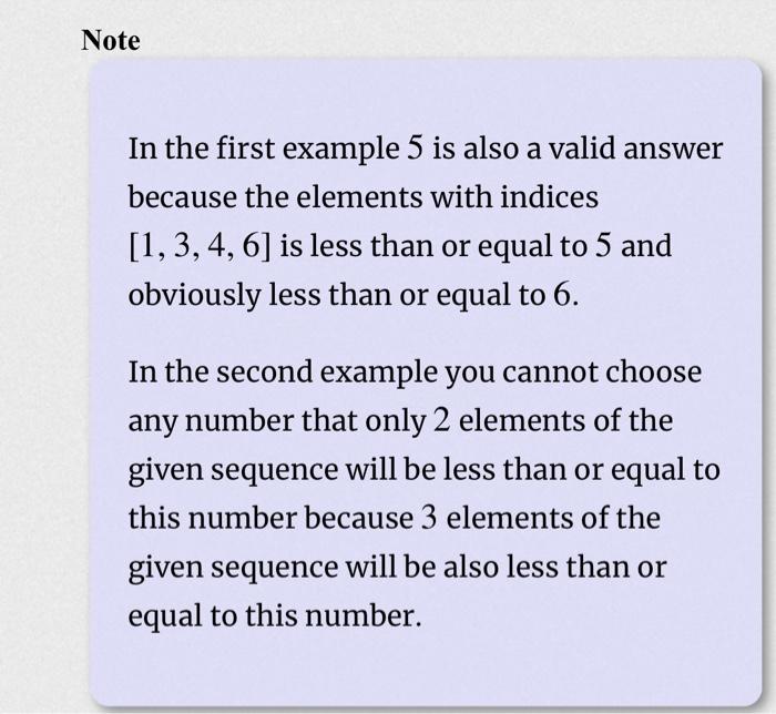 Solved You are given a sequence of integers of length n and | Chegg.com