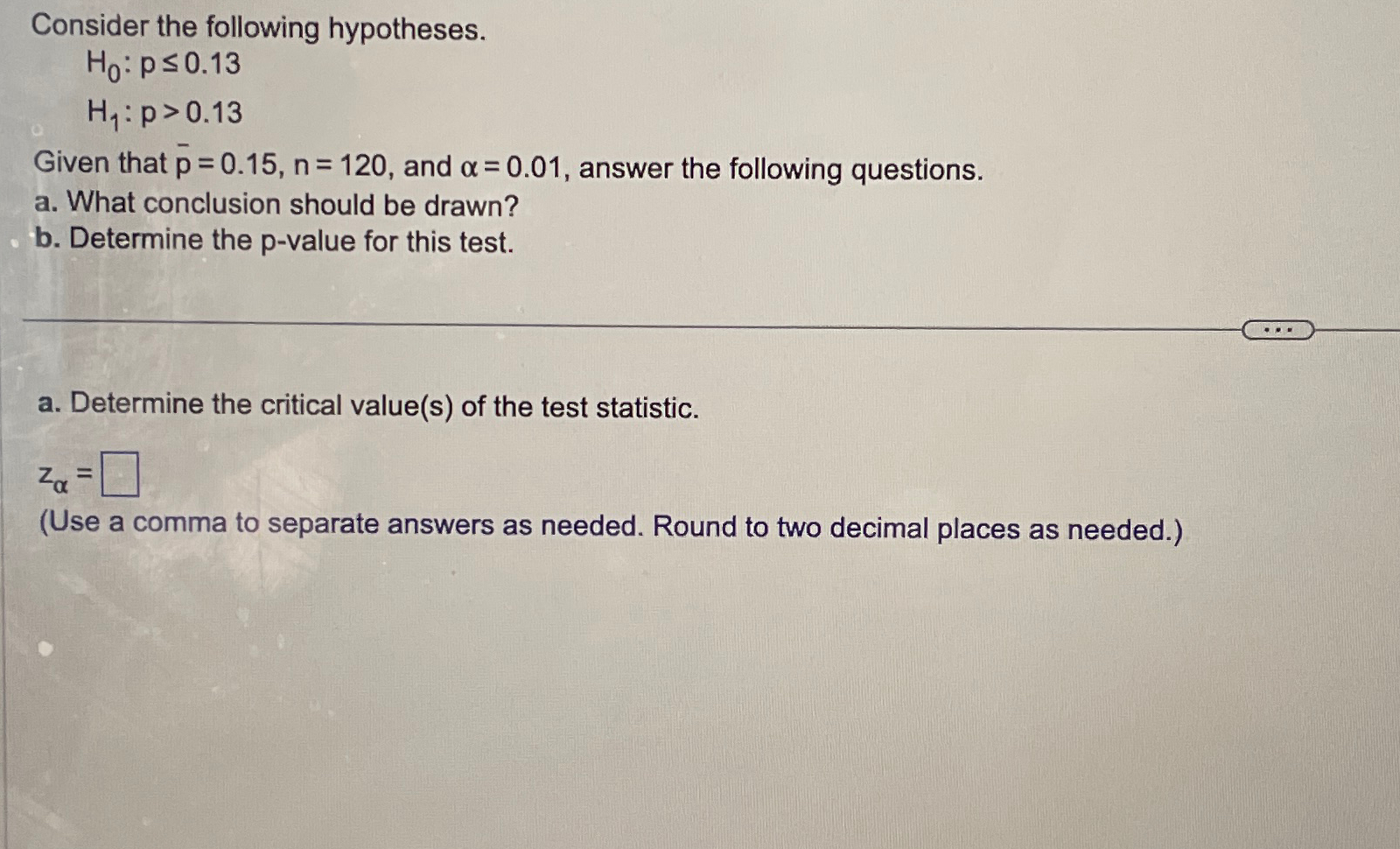 Solved Consider The Following | Chegg.com