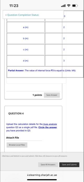 Solved 11:23 . Question Completion Status Consider the | Chegg.com