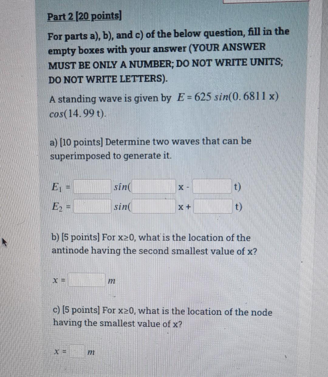 Solved Problem 3 [35 points) This problem is composed of two | Chegg.com