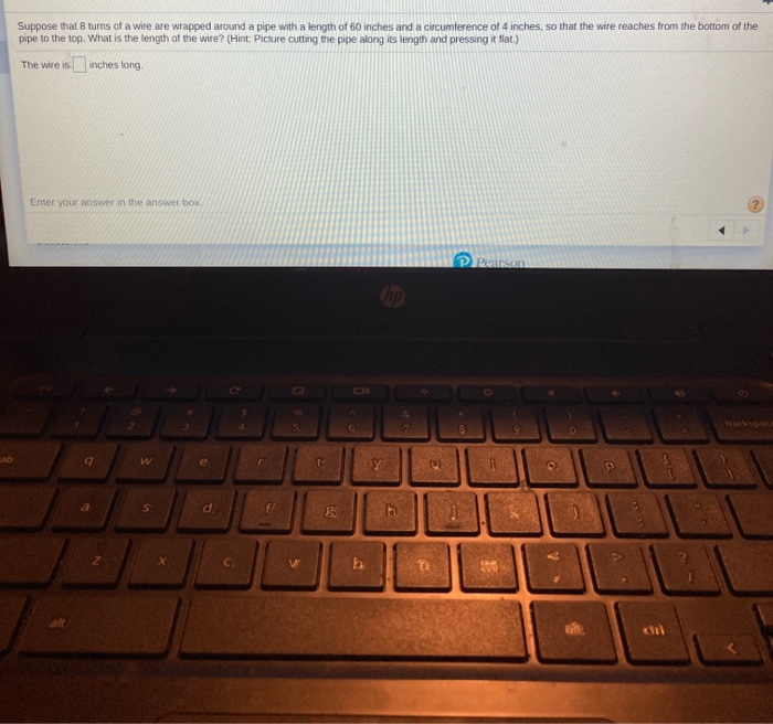 Solved Suppose that 8 turns of a wire are wrapped around a