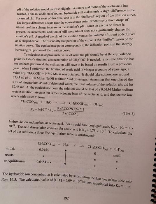 pH of Vinegar: Acidity and Strength