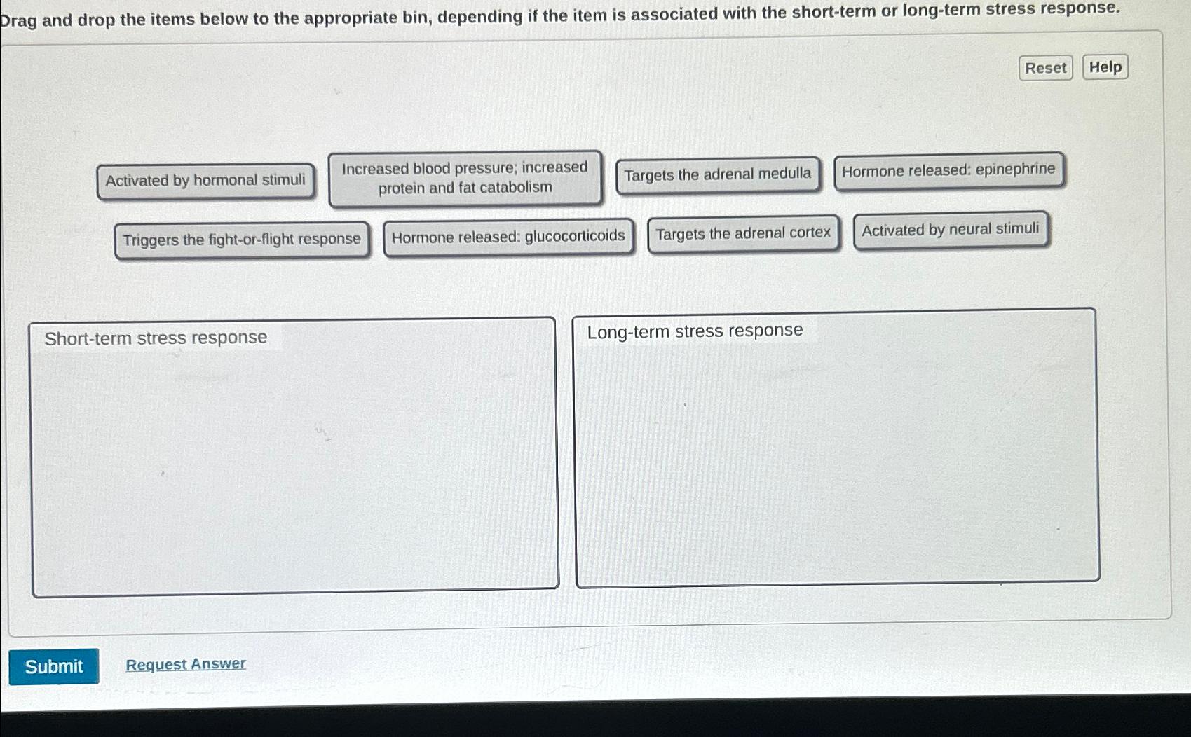 Solved Drag and drop the items below to the appropriate bin, | Chegg.com