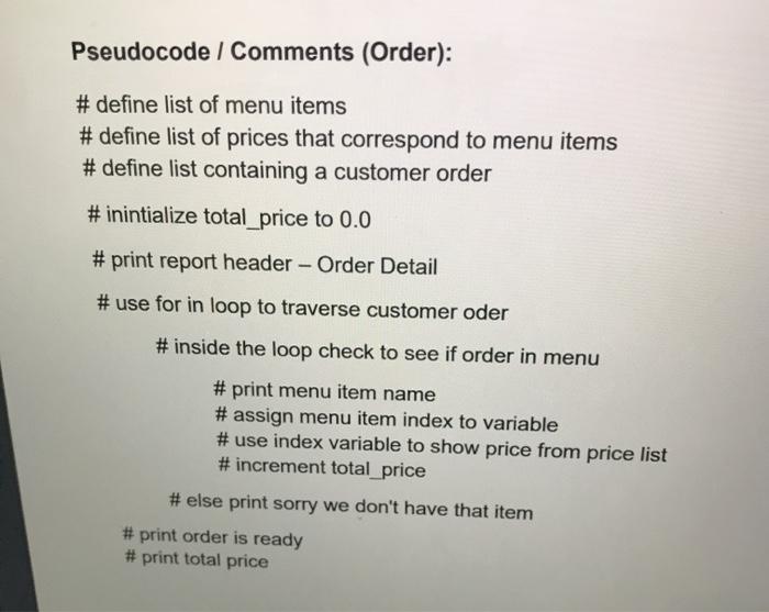Solved Hello could you solve this practice program for my | Chegg.com