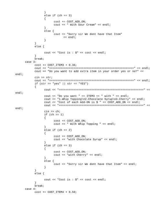 Solved Begin with your corrected code from Program 5B: | Chegg.com