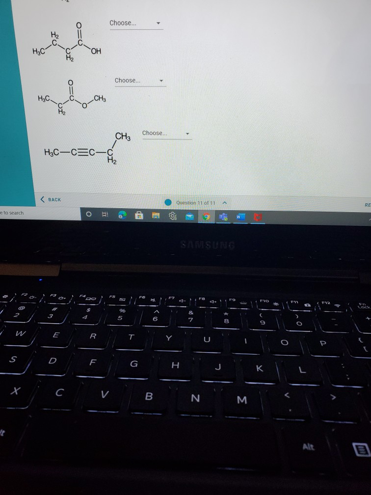 Solved QUESTION REVIEW Identify the functional group that | Chegg.com