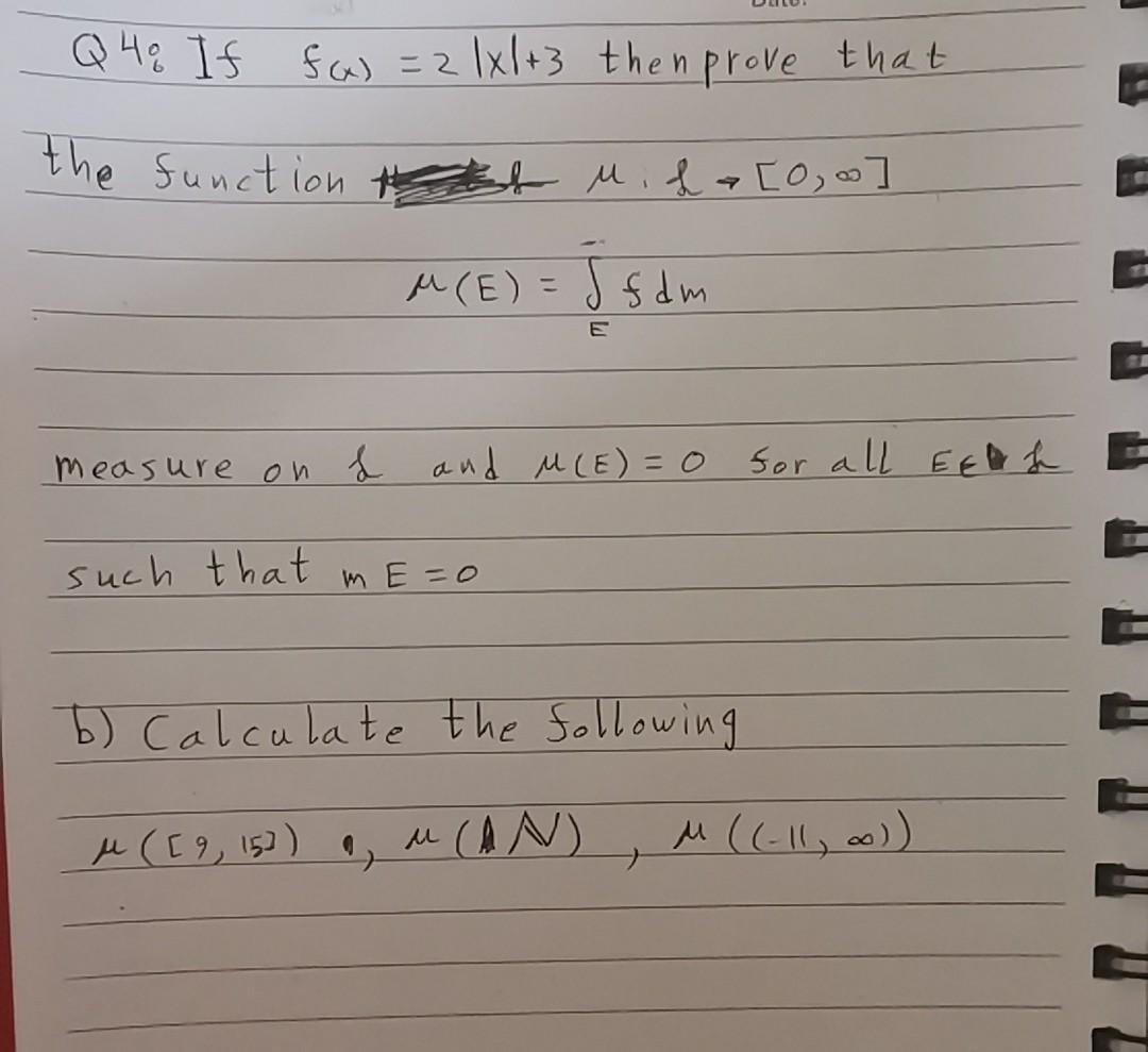 Q 4o If Fx 1x1 3 Then Prove That The Function Chegg Com
