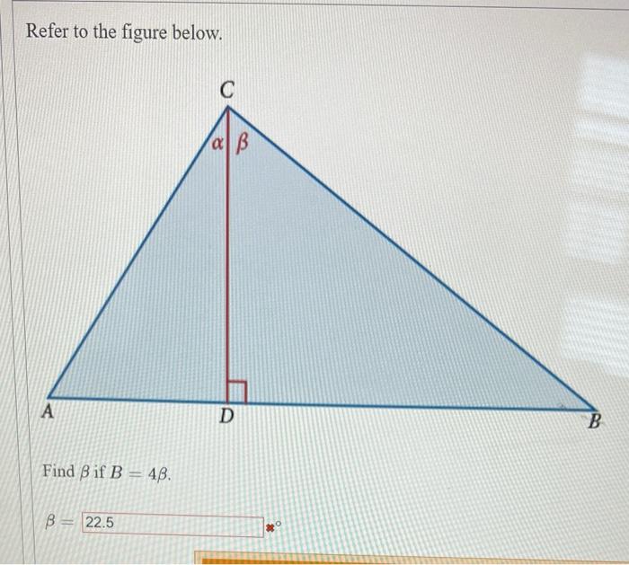 Solved Refer To The Figure Below. Find β If B=4β. | Chegg.com