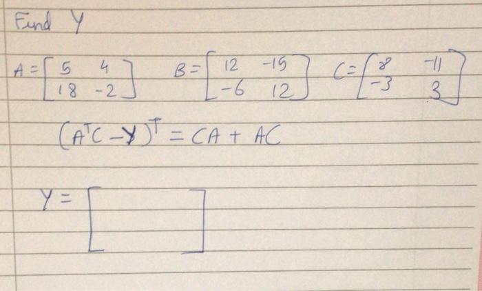 Solved Find y | Chegg.com