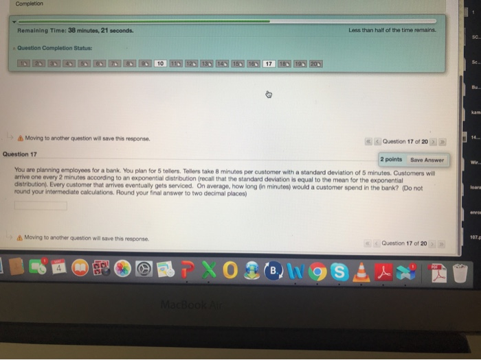 Solved Completion Remaining Time: 38 minutes, 21 seconds. | Chegg.com