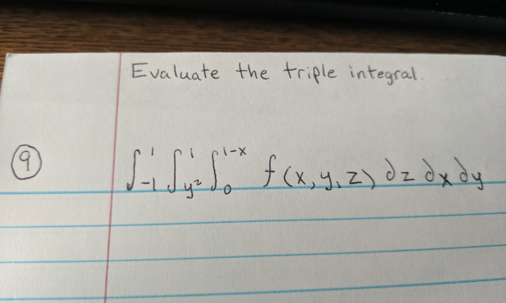 Solved setup by triple integration the volume of region T | Chegg.com