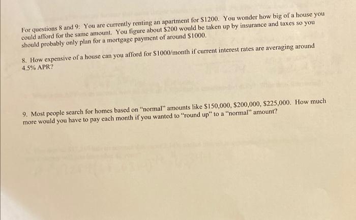 How much house will store 1200 a month buy