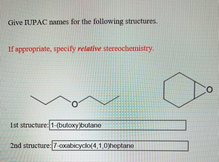 Give Iupac Names For The Following Structures 84+ Pages Solution [2.2mb] - Latest Update 