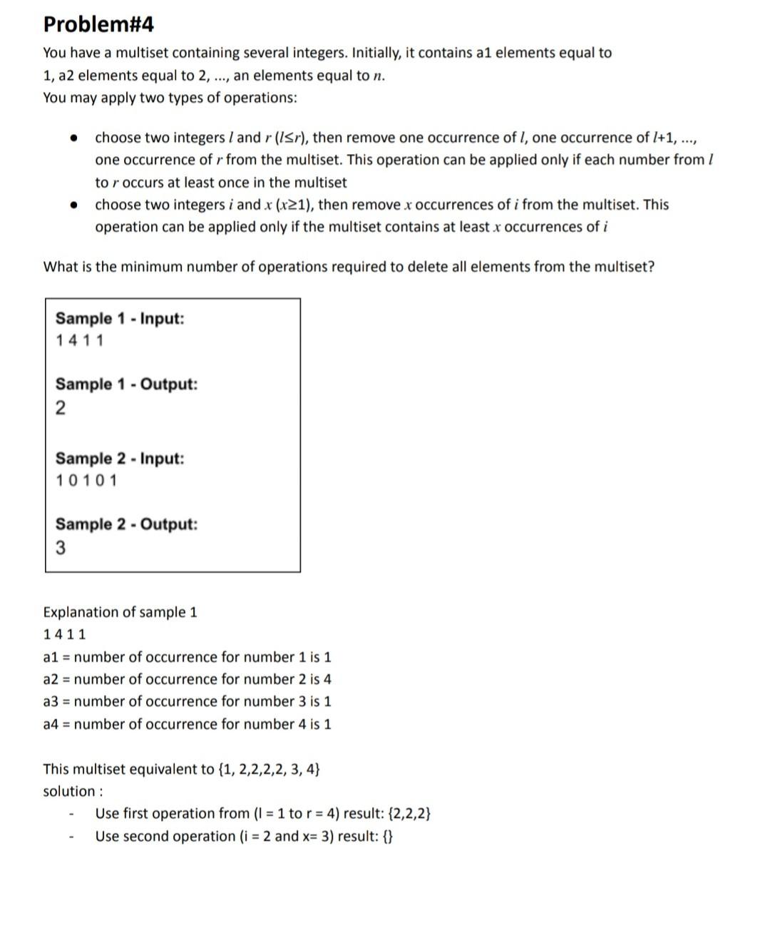 Solved Write A Code That Solvea The Following Problem | Chegg.com