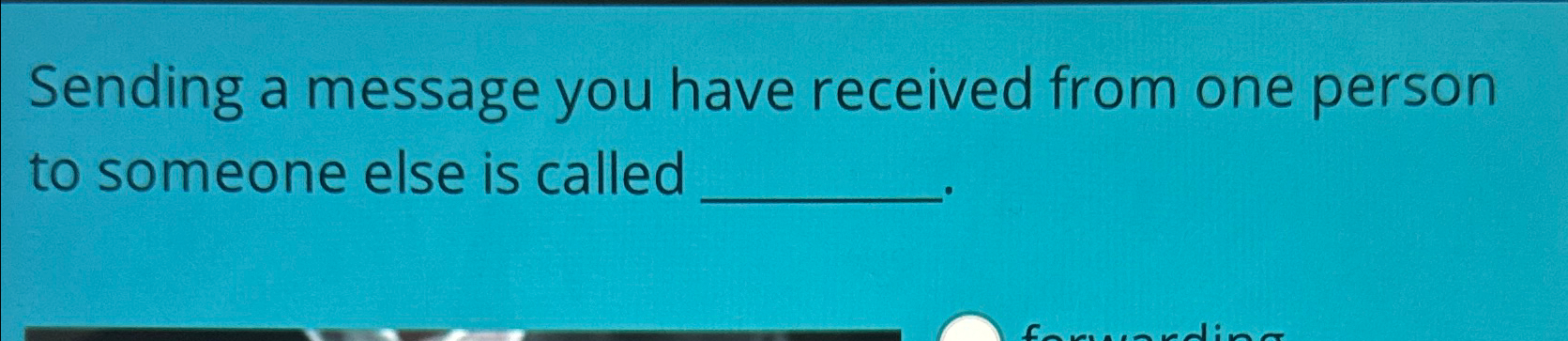 how do you send an email you received to someone else