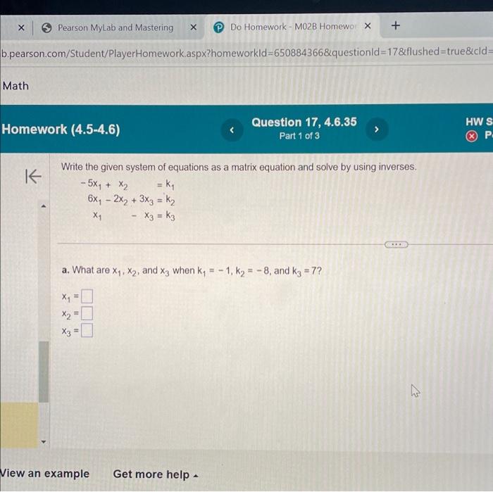 pearson mylab math homework answers