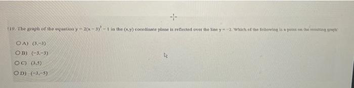 Solved A) (3,−3) B) (−3,−3) C) (3,5) p) (−3,−5) | Chegg.com