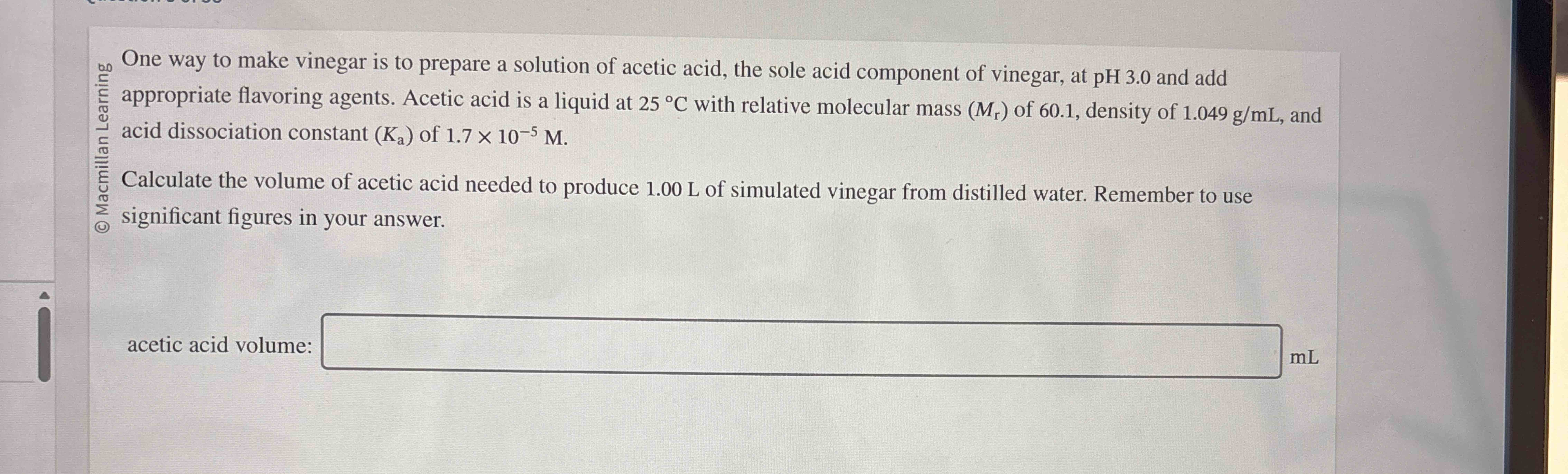 Solved A compound has a \( \mathrm{p} K_{\mathrm{a}} \) of | Chegg.com