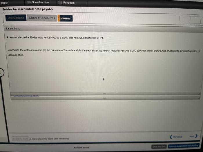 Solved eBook Show Me How Print Item Entries for discounted | Chegg.com