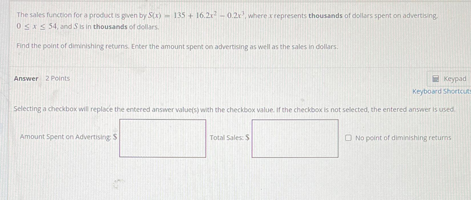 solved-the-sales-function-for-a-product-is-given-by-chegg