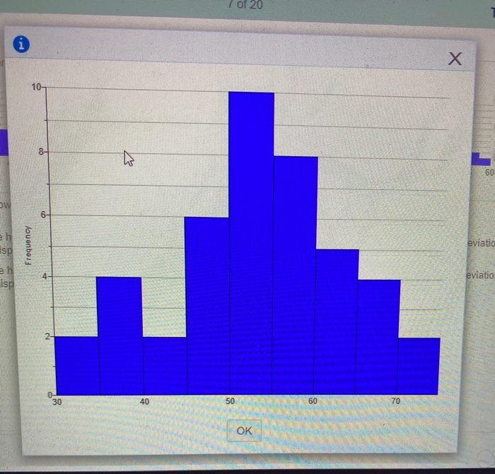 Solved Which histogram depicts a higher standard deviation?