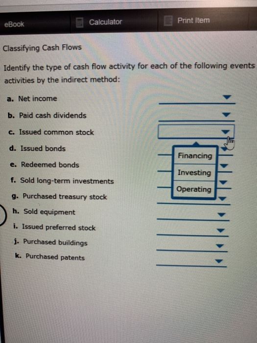 cash flor calculator f