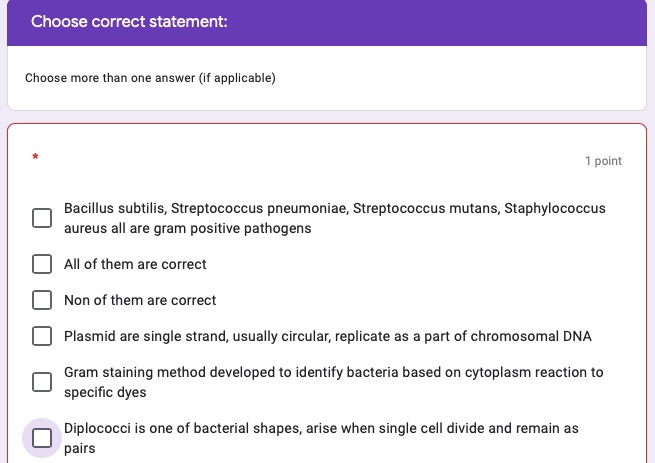 Solved Choose Correct Statement: Choose More Than One Answer | Chegg.com