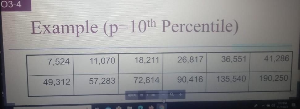 Solved calculate quartile 1, quartile 2 and quartile | Chegg.com