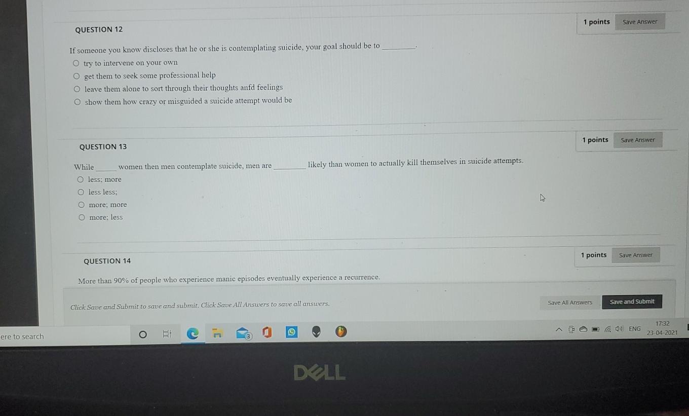 Solved Question Completion Status: QUESTION 3 1 points Save | Chegg.com