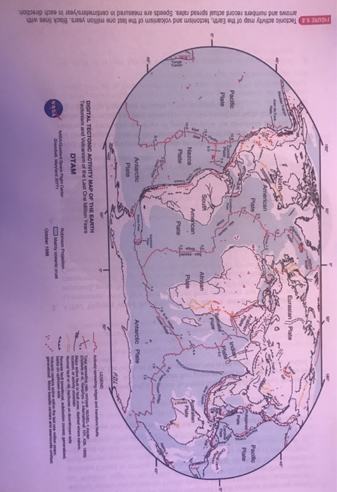 Solved ings. Continental Drift and the Discovery of Plate | Chegg.com
