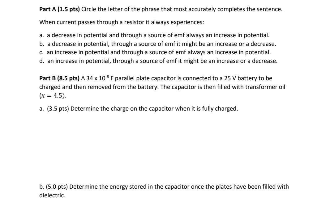 Solved Part A (1.5 Pts) Circle The Letter Of The Phrase That | Chegg.com