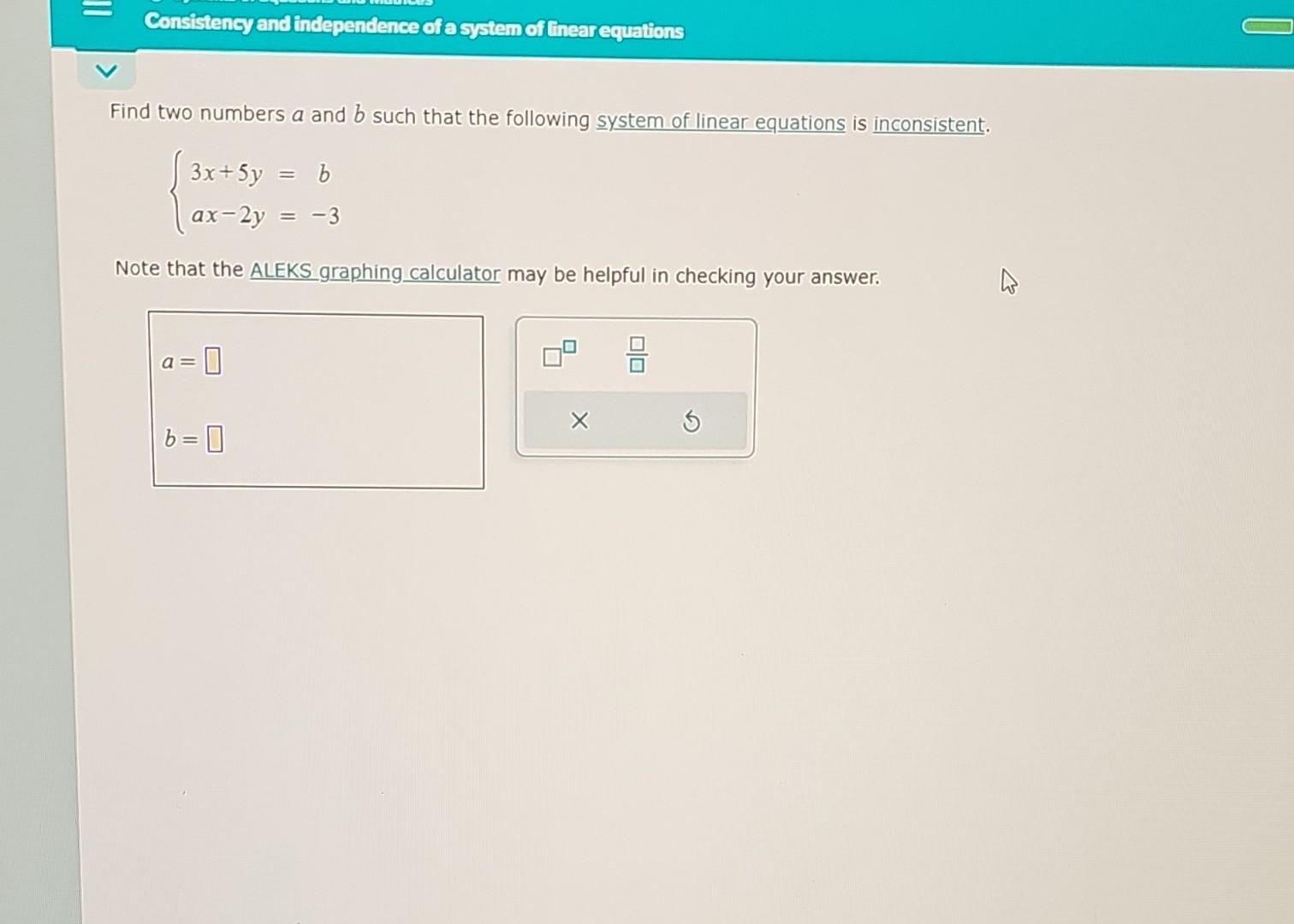 Solved Find Two Numbers A And B Such That The Following | Chegg.com