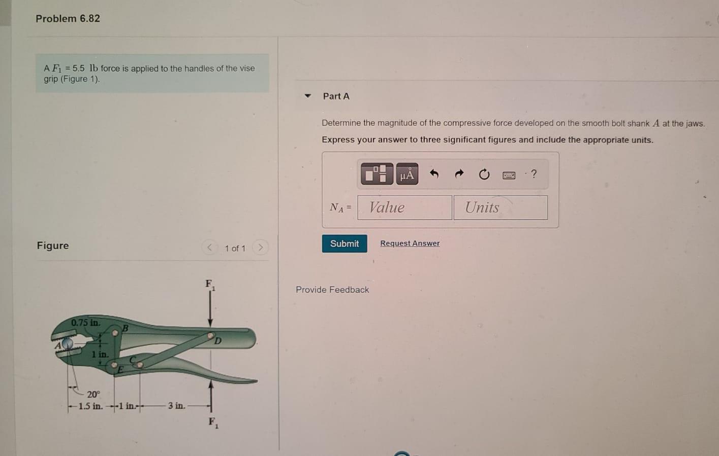 Solved Fundamental Problem 6.24 Part Determine the | Chegg.com