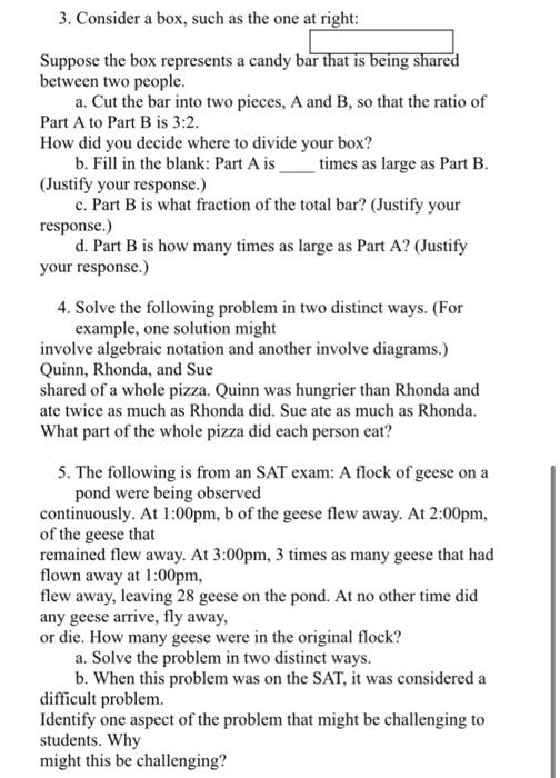 Solved 3. Consider a box, such as the one at right: Suppose | Chegg.com
