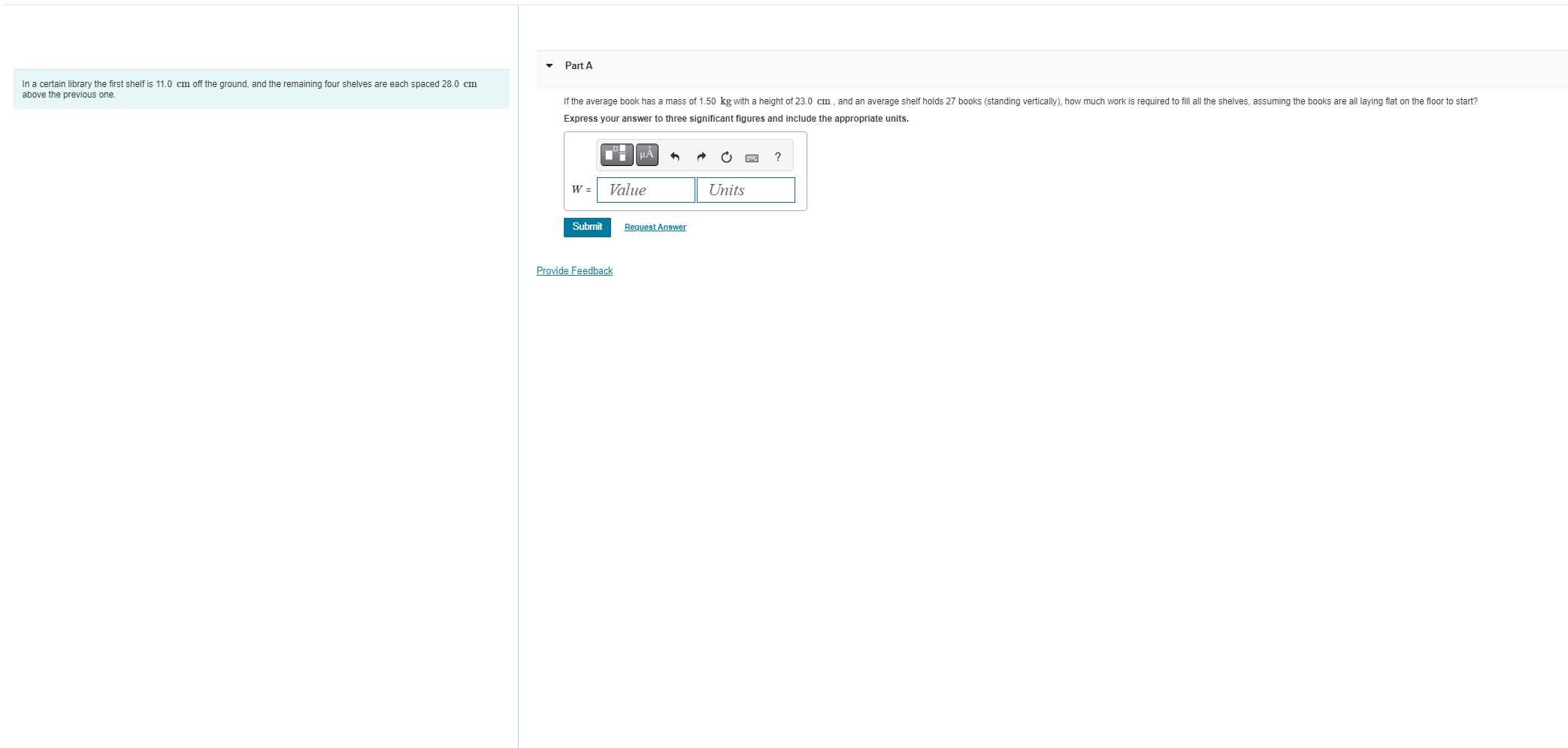 In A Certain Library The First Shelf Is 15.0 Cm