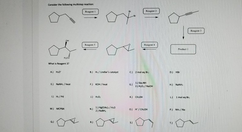 Solved Consider the following multistep reaction: Product! | Chegg.com