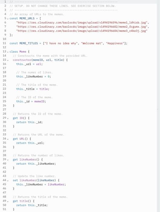 Solved In Javascript. Please solve all of the TODOs without | Chegg.com