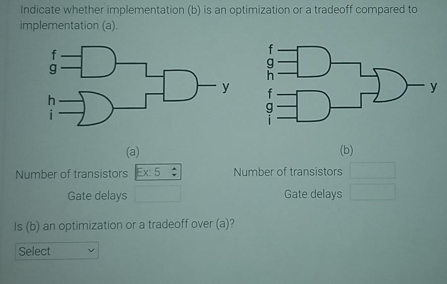 Solved Indicate Whether Implementation (b) Is An | Chegg.com