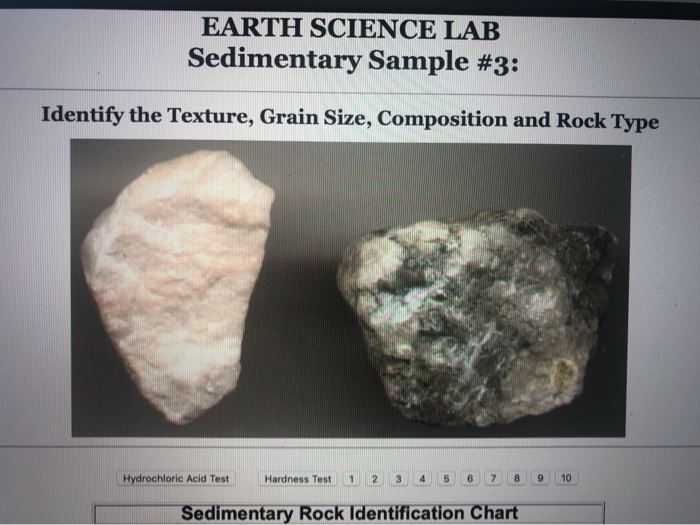 Solved Identify Sedimentary Rock 1 Conglomerate Rock Sal Chegg Com