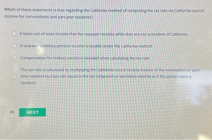 Solved Which of these statements is true regarding the | Chegg.com
