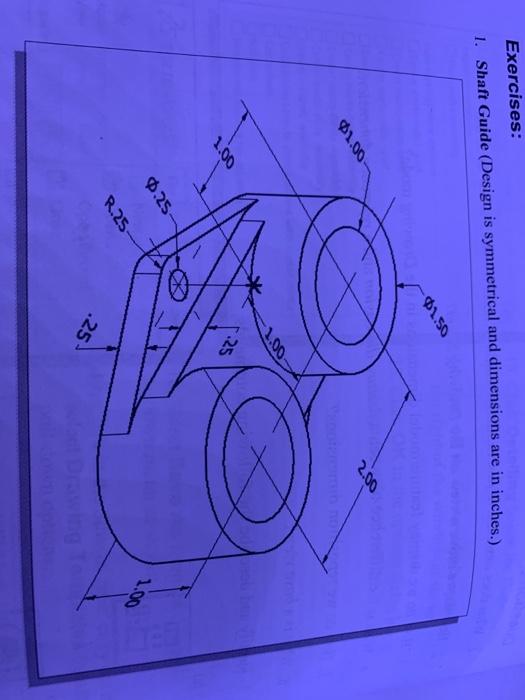 Solved solidworks question need to find weight of part as | Chegg.com