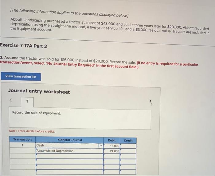 solved-2-assume-the-tractor-was-sold-for-16-000-instead-of-chegg