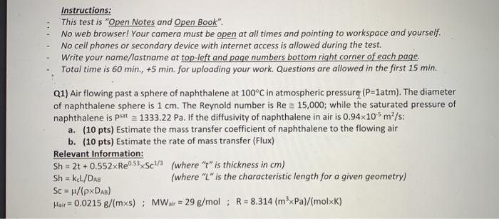 Solved Instructions: This test is 