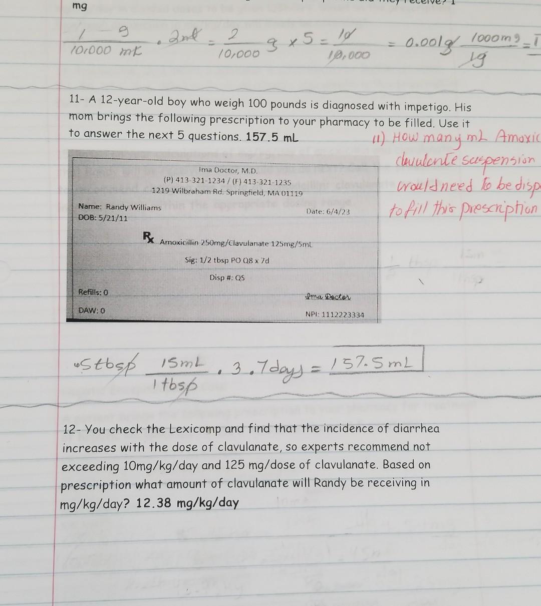 solved-11-a-12-year-old-boy-who-weigh-100-pounds-is-chegg