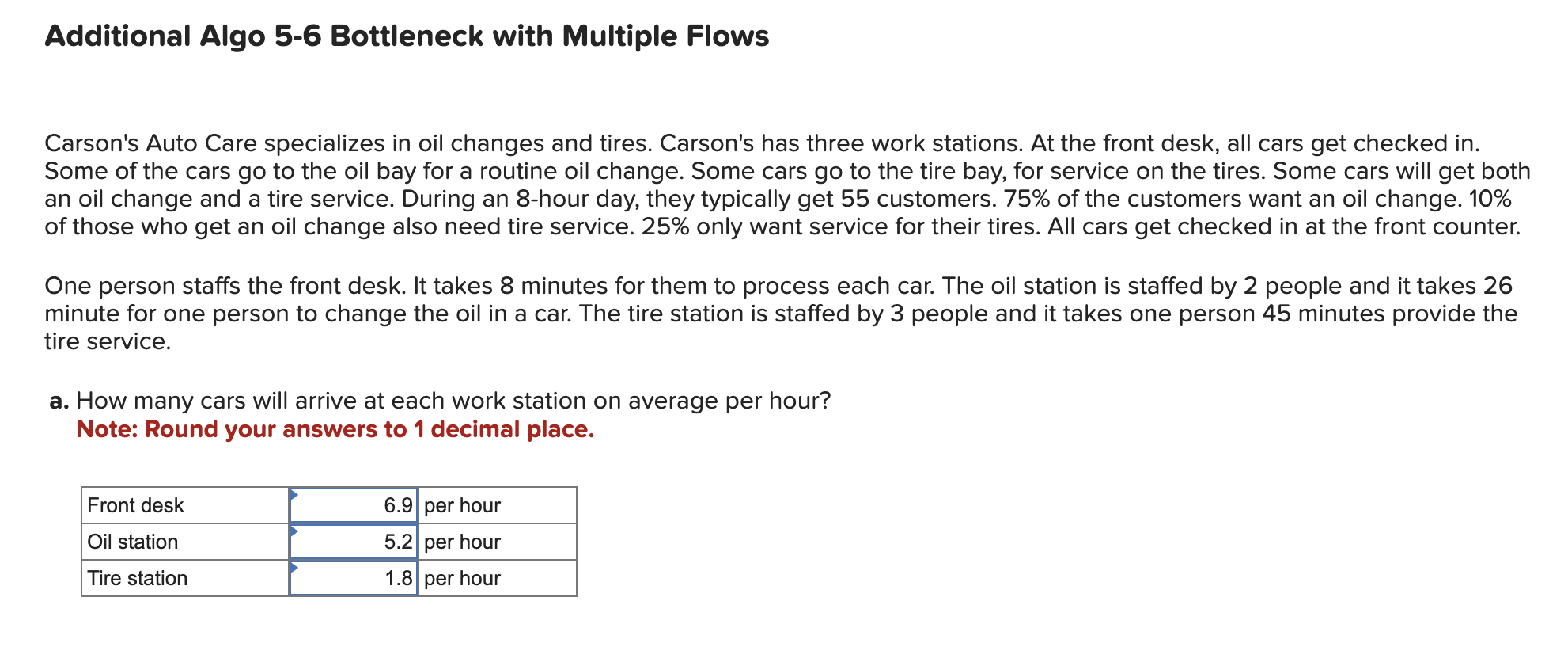 Solved Additional Algo 5-6 ﻿Bottleneck with Multiple Flows | Chegg.com