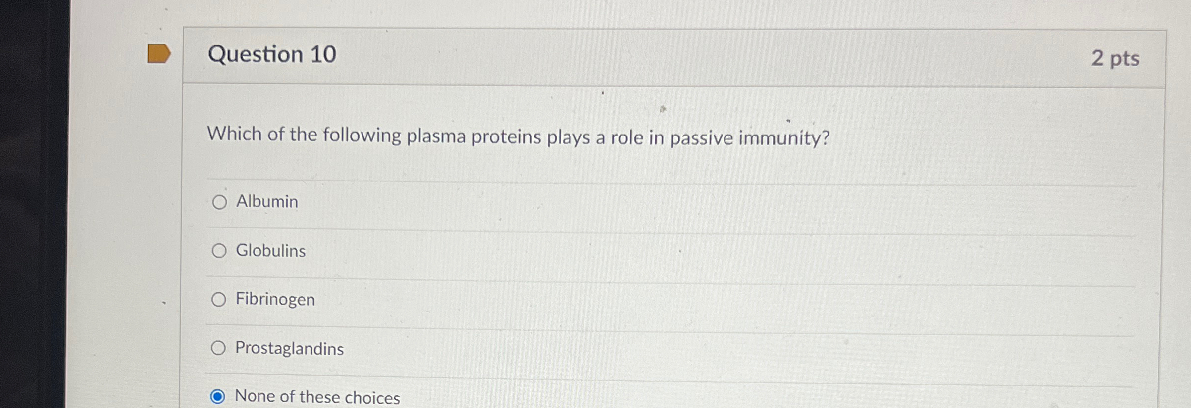 Solved Question 102 ﻿ptswhich Of The Following Plasma 4013