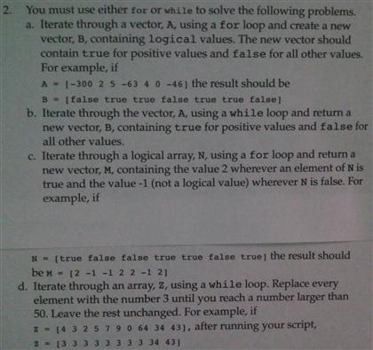Solved You must use either for or while to solve the | Chegg.com